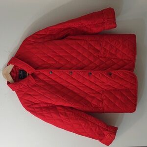 Steve & Barry's VTG Women's Red Quilted Jacket Size XL